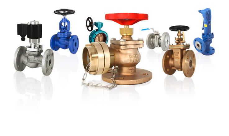 Valves and Fittings for Shipbuildung and Industry